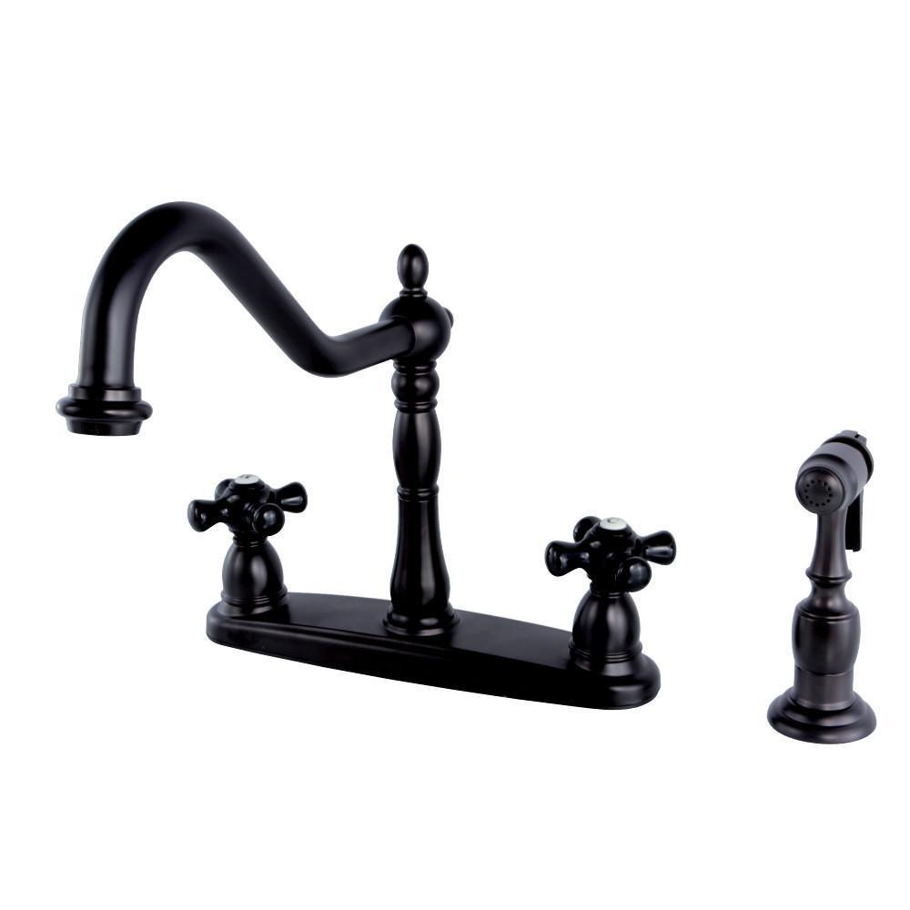 Kingston Brass Duchess Centerset Kitchen Faucet Oil Rubbed Bronze