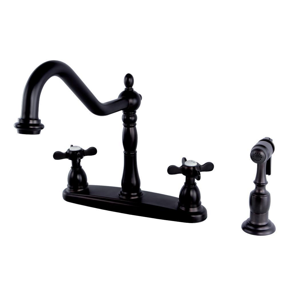 Kingston Brass Essex Centerset Kitchen Faucet Oil Rubbed Bronze