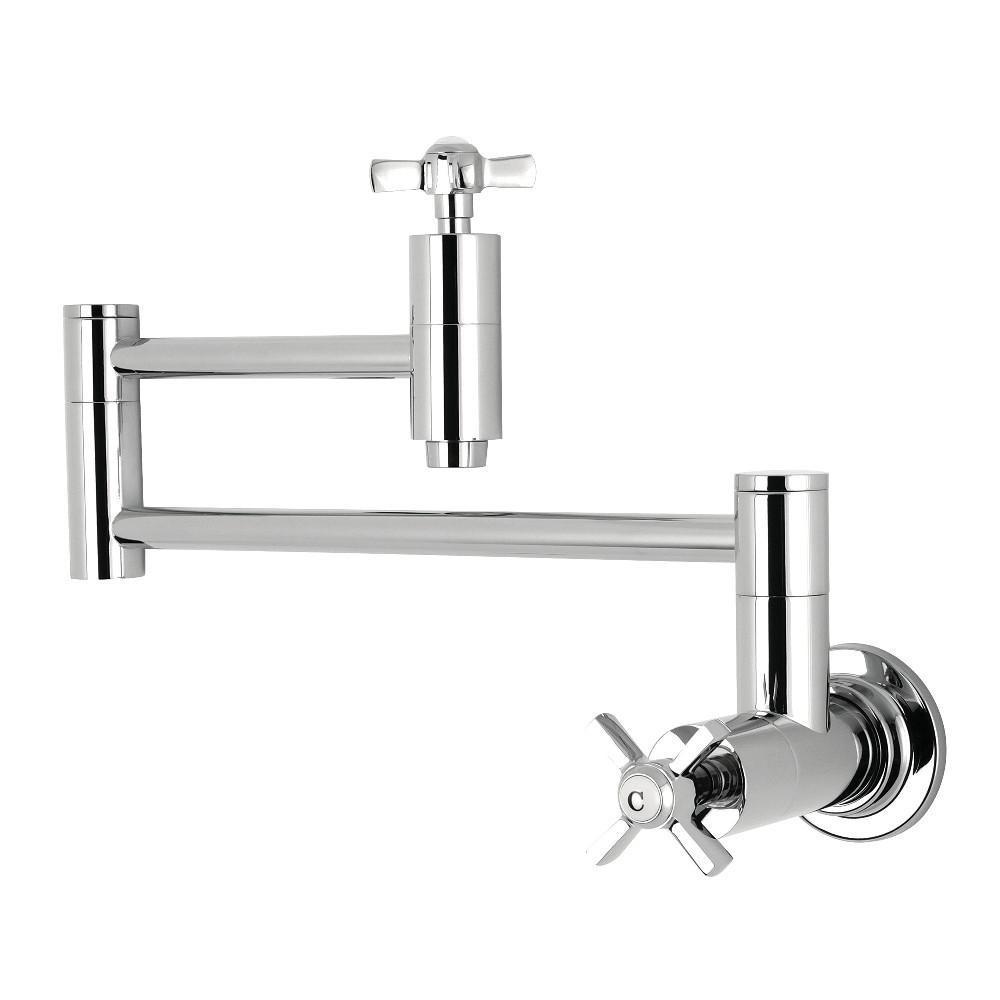 Kingston Brass Millennium Pot Filler Faucet Polished Chrome