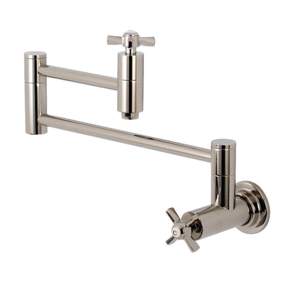 Kingston Brass Millennium Pot Filler Faucet Polished Nickel