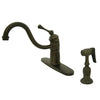 Kingston Brass Victorian Multi-Hole Faucet Oil Rubbed Bronze