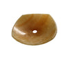 Vincent Honey Onyx Stone Bathroom Vessel Sink with Faucet and Drain