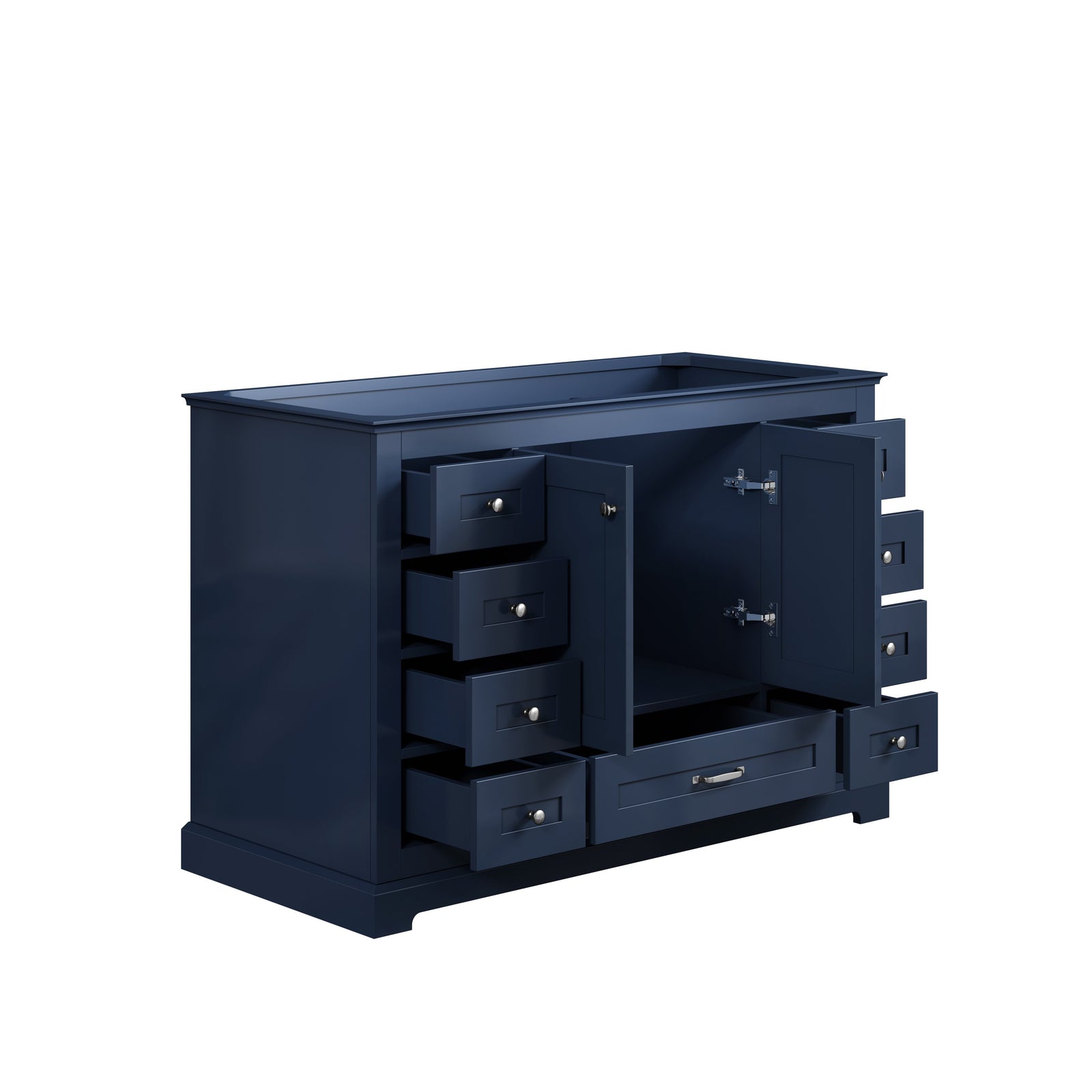 48" Navy Blue Vanity Cabinet Only