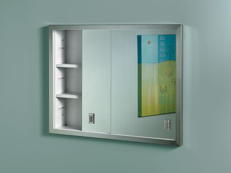 contempora 24 5 8 x 19 3 16 recess mount stainless medicine cabinet_b703850