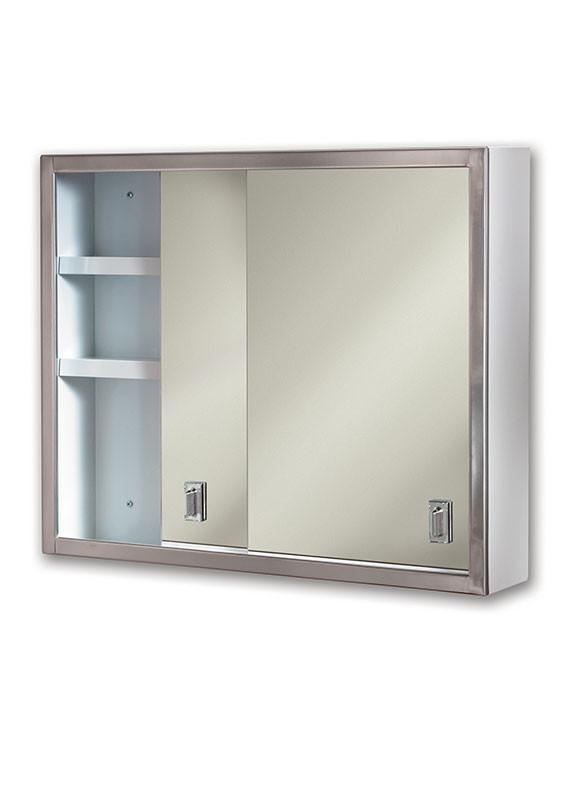 contempora 24 x 19 1 4 surface mount stainless medicine cabinet_b704850