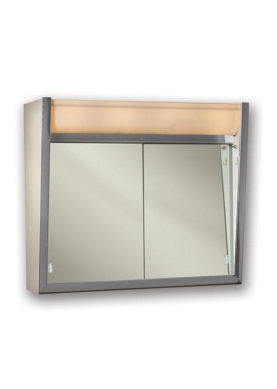 ensign 24 x 23 1 2 surface mount lighted medicine cabinet_124lp