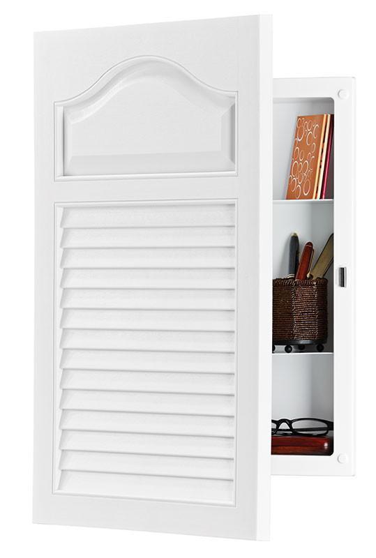 louver door 16 1 4 x 24 1 2 arch recess mount panel door_615