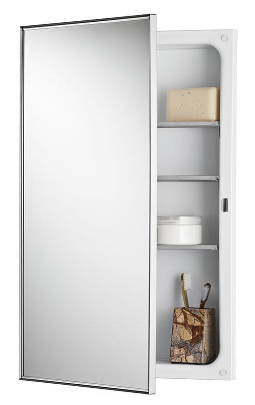 Styleline 16 x 26 Aluminum Shelves Medicine Cabinet - Luxury