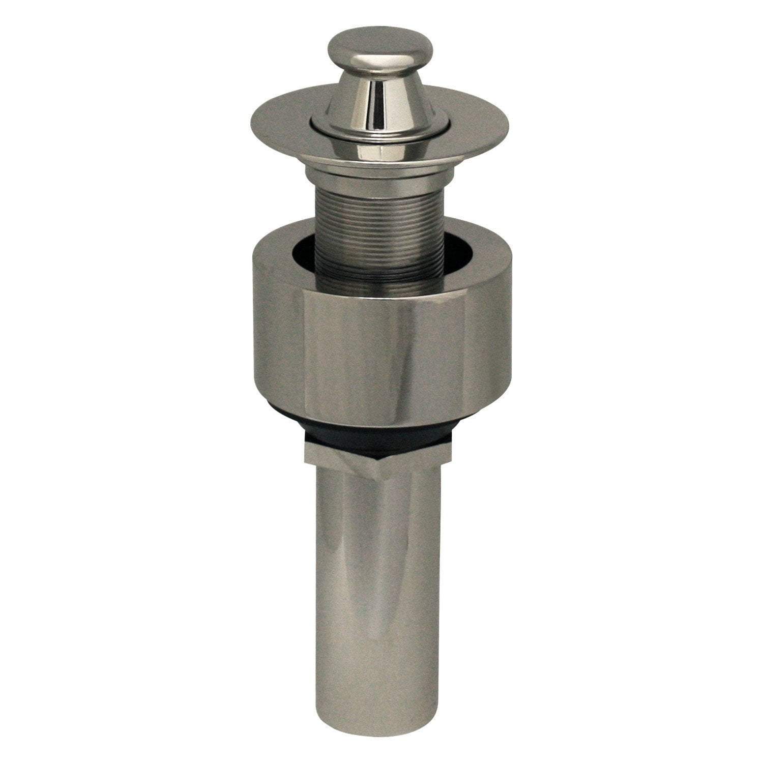 2 1 2 lift and turn drain with a pull up plug for above mount installation